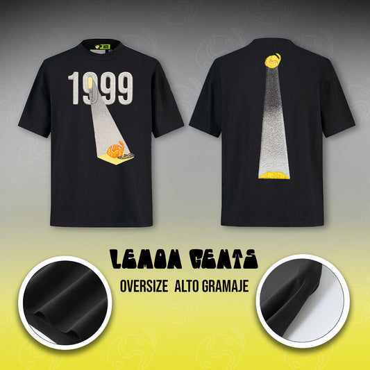 camisa oversize luz 1999 - negro